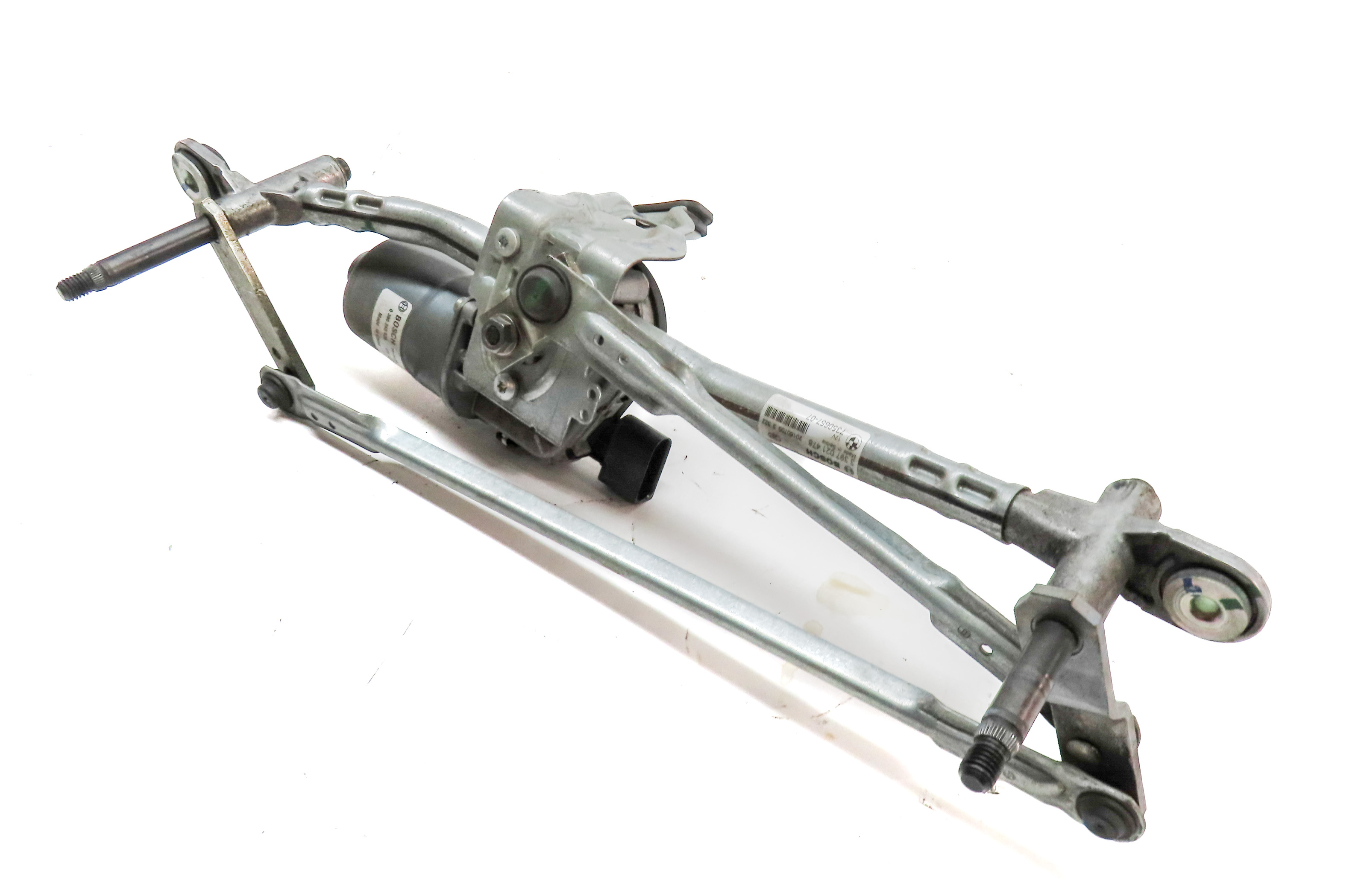2016-2021 BMW X1 (F48) FRONT WINDSHIELD WIPER MOTOR w/ LINKAGE — exact item pictured